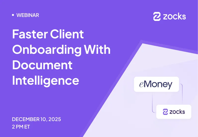 eMoney x Zocks Live Demo: Client Documents to Plans in Seconds